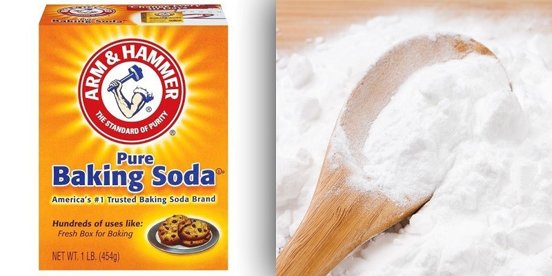 Baking soda có thể tẩy sạch han gỉ trên kim loại